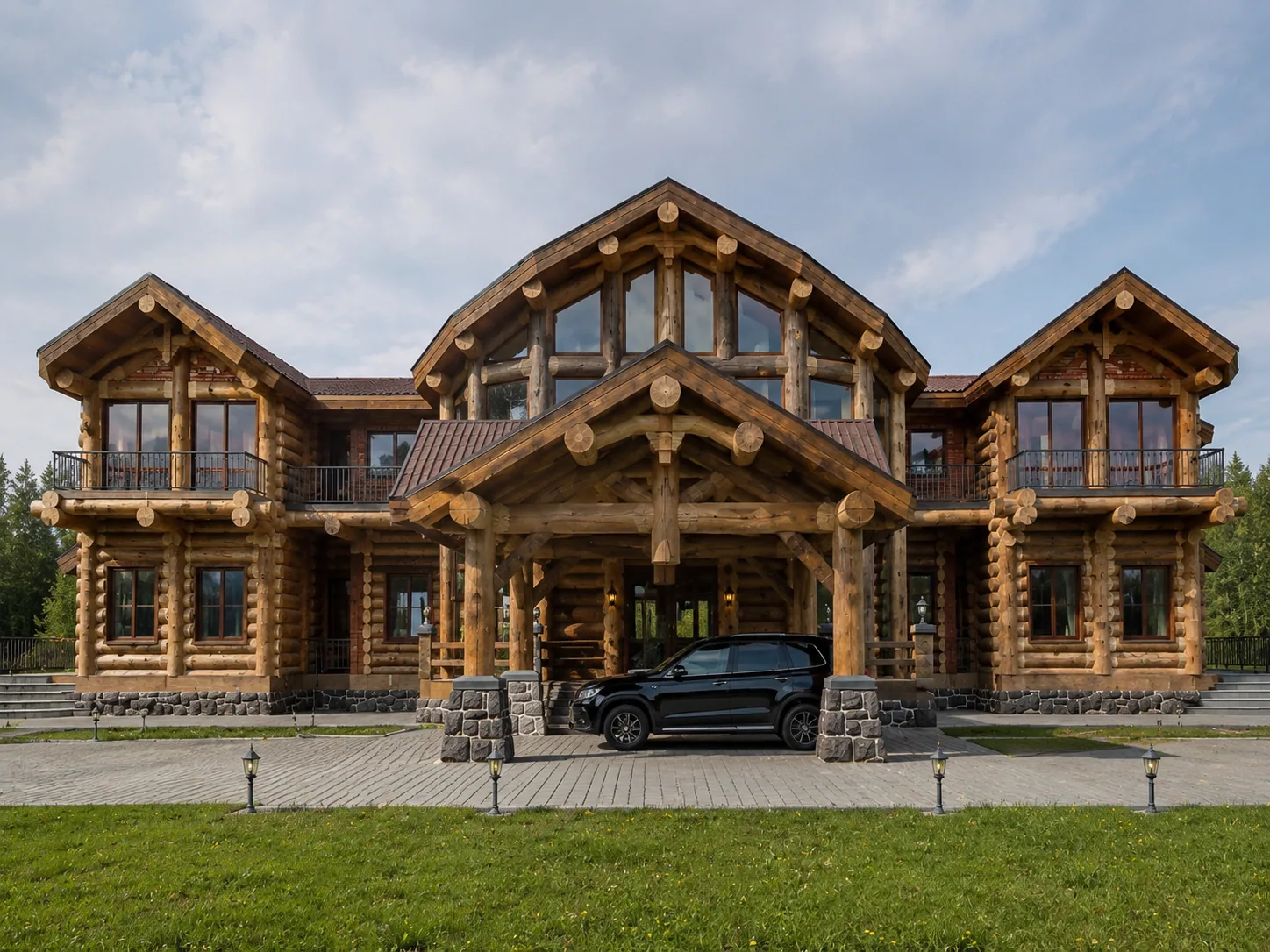Post & Beam — сила, стиль и открытость кедрового дома